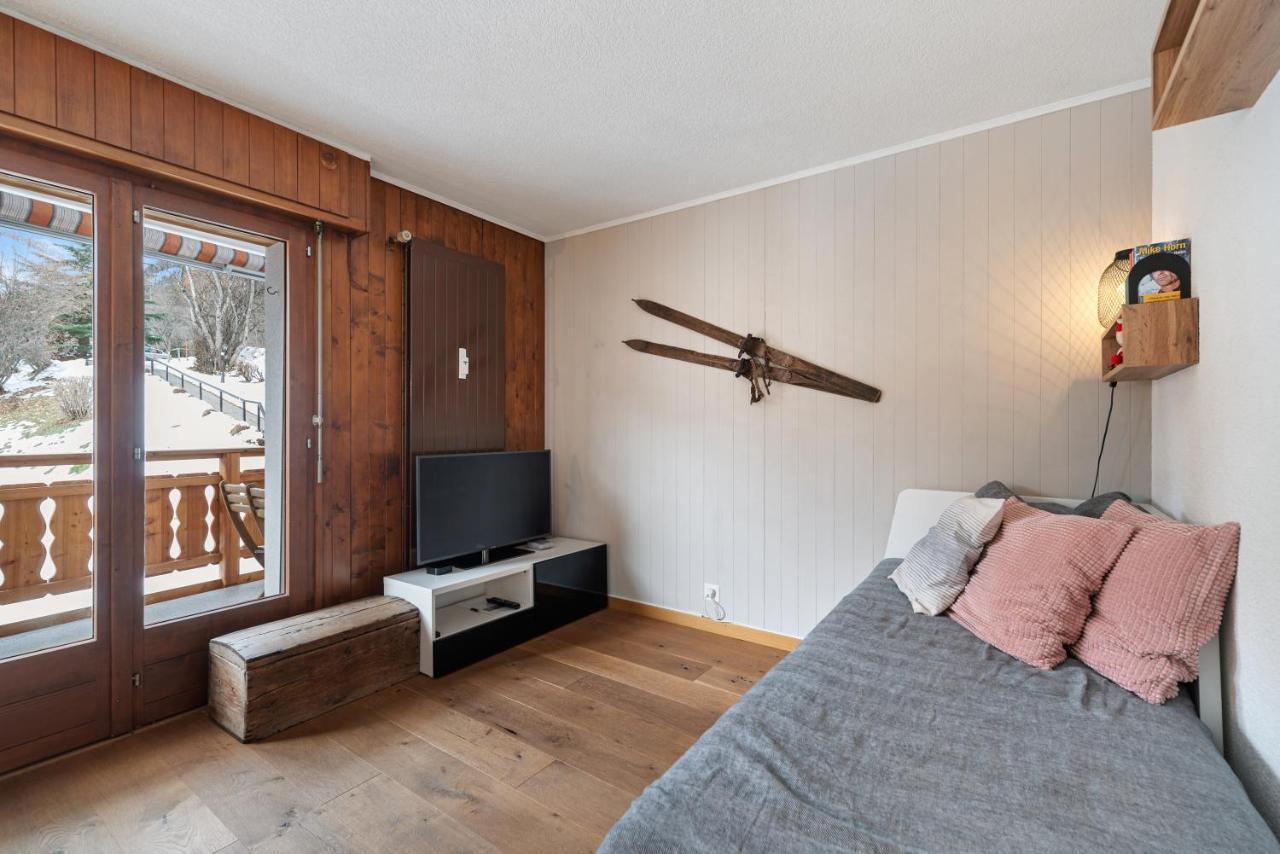 Appartement Chaleureux A Ovronnaz Zewnętrze zdjęcie