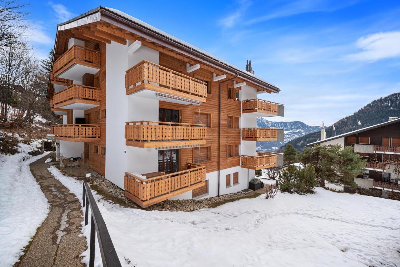Appartement Chaleureux A Ovronnaz Zewnętrze zdjęcie